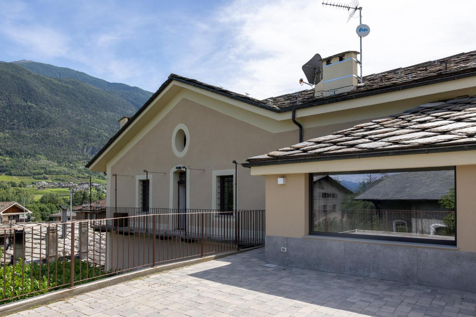 Ferienwohnung Manor House Aosta Exterior foto